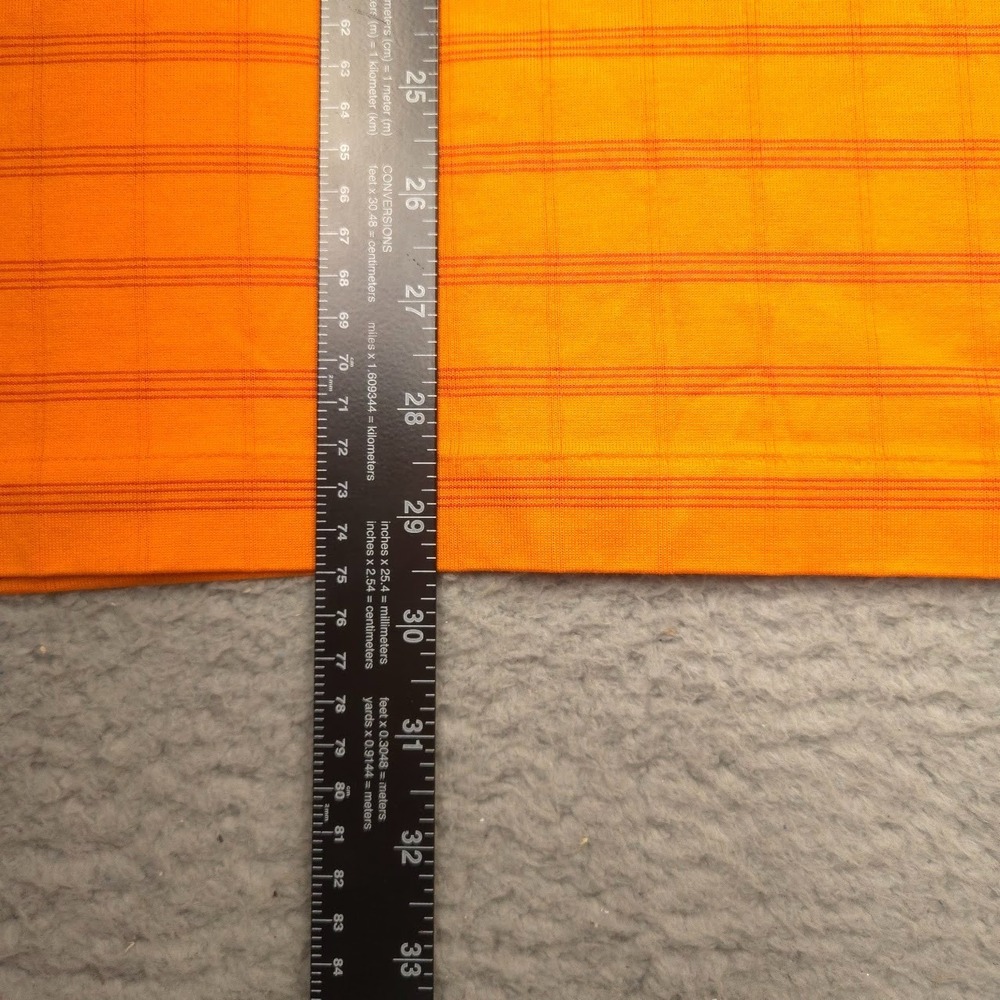 Nike Tiger Woods Collection Polo Mens XL Orange Stripe Dri-FIT Golf Shirt - Picture 8 of 13
